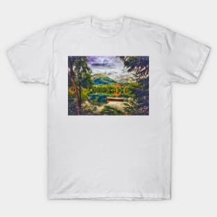 Hotel By the Lake, Tatra Mountains T-Shirt